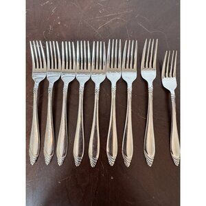 SET (9) VTG JA HENCKELS INTERNATIONAL 18/10 CHINA FORKS